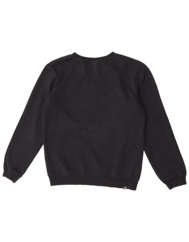 Puma Jungen Graphic Sweatshirt Pullover 13-14 Jahre Schwarz