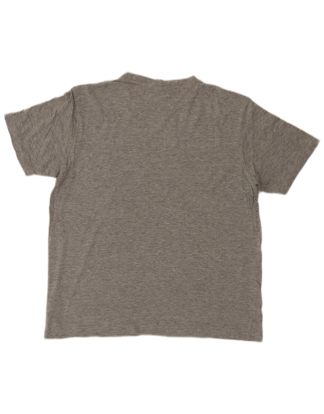 Ellesse Herren-T-Shirt mit Grafik, mittelgraue Baumwolle