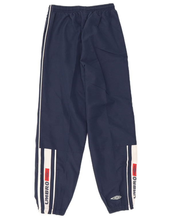 Umbro Jungen-Trainingshose, Jogginghose, 10–11 Jahre, Marineblau, Farbblock
