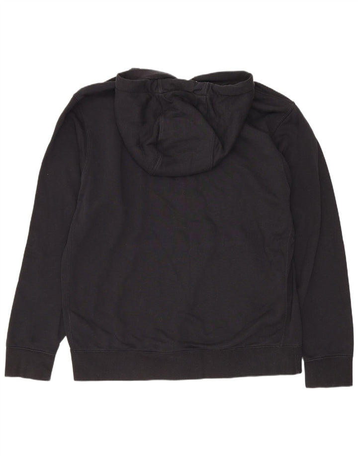Nike Herren Kapuzenpullover, groß, aus schwarzer Baumwolle
