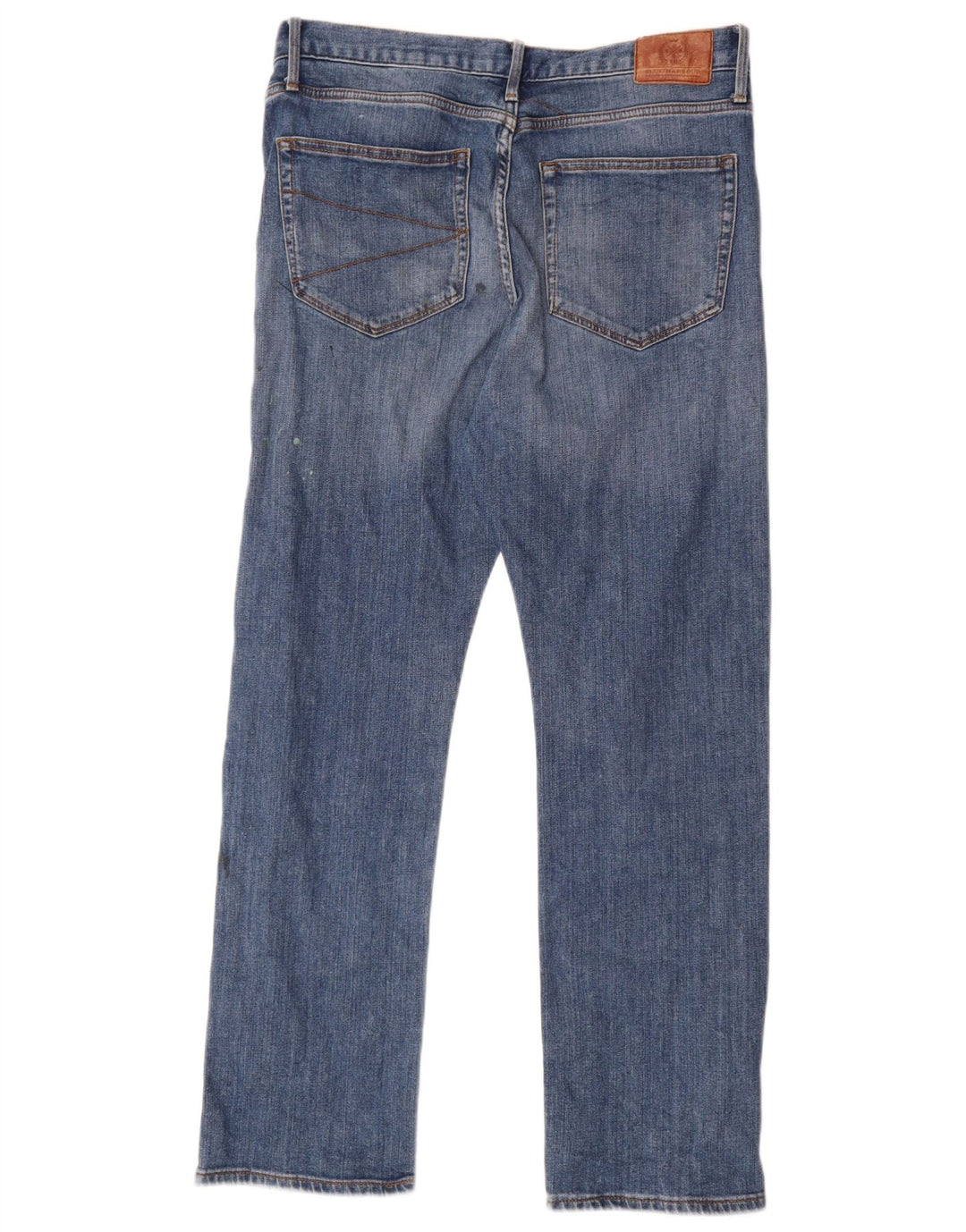 Marks & Spencer Herren Blue Harbor Straight Jeans W34 L31 Baumwolle