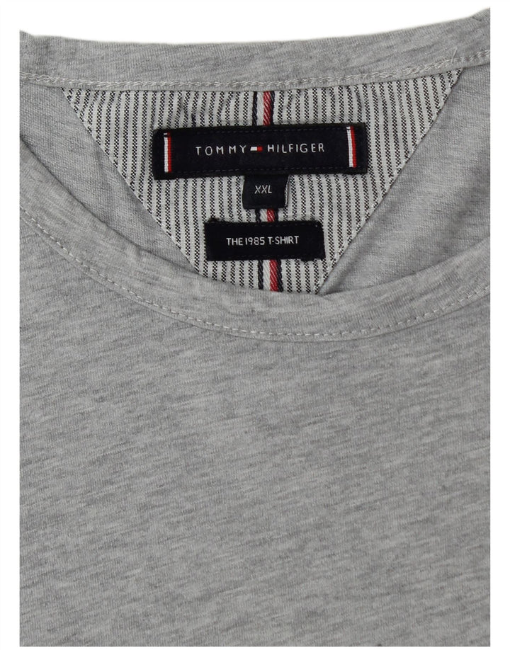 Tommy Hilfiger Herren T-Shirt Top 2XL Grau