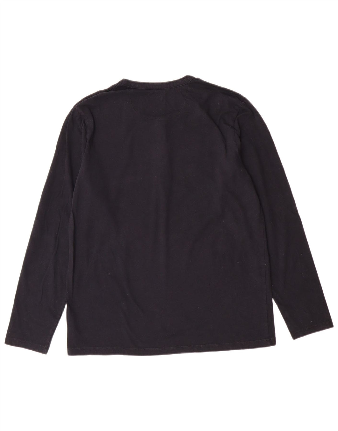 EDDIE BAUER Herren-Top, langärmelig, klein, marineblau, Baumwolle