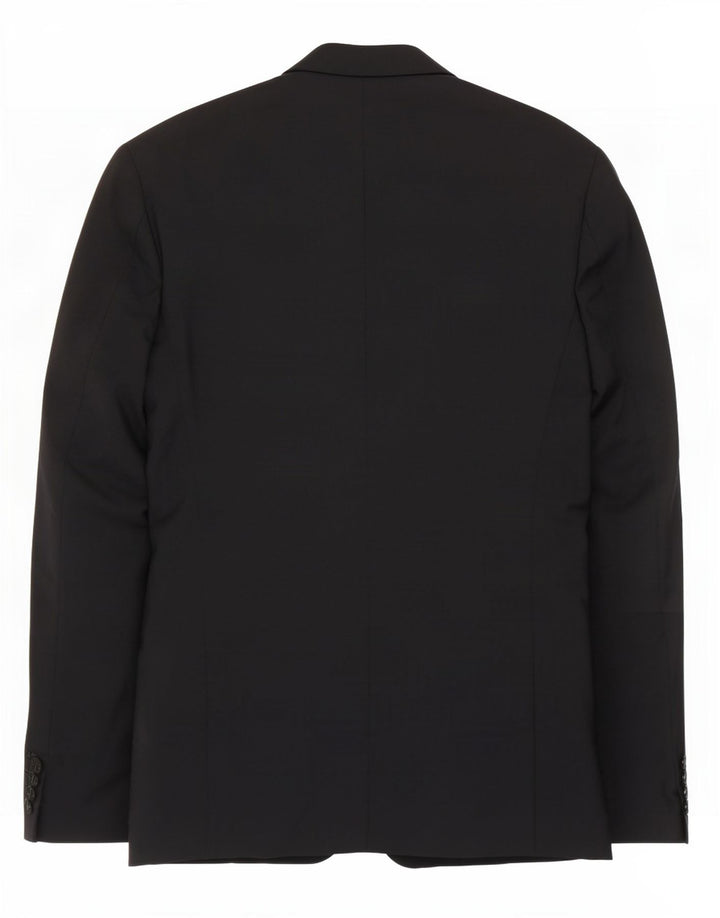 Giorgio Armani Herren 3-Knopf-Blazerjacke IT 46 Small Marineblau