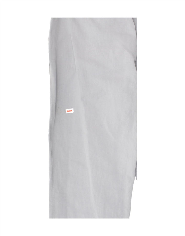 MASSIMO DUTTI Womens Slim Fit Chino Trousers W31 L27 Grey Cotton | Vintage Massimo Dutti | Thrift | Second-Hand Massimo Dutti | Used Clothing | Messina Hembry 