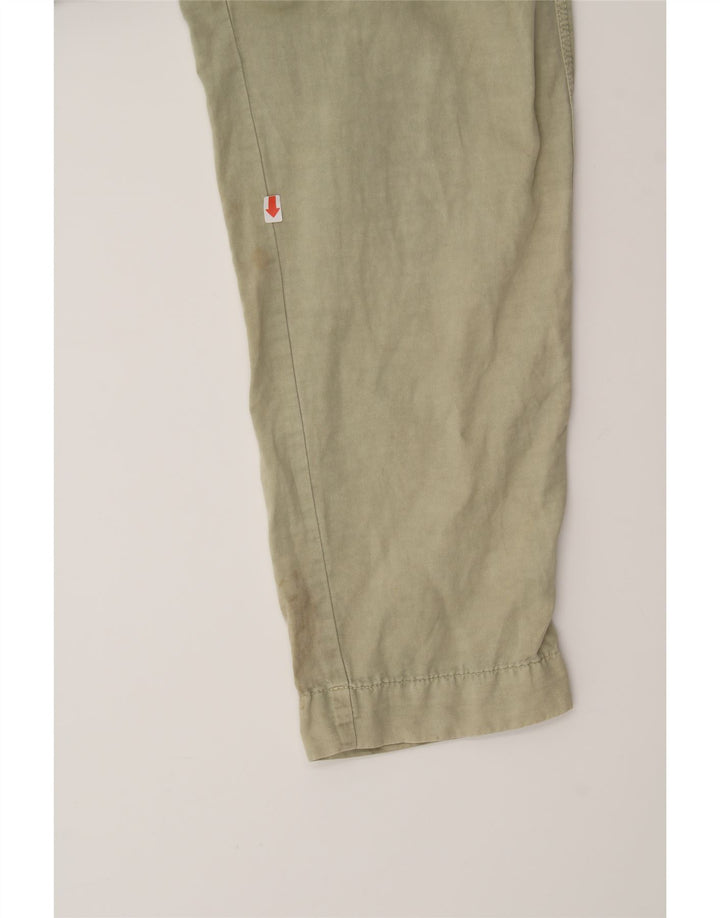 ZARA Womens Straight Chino Trousers Medium W28 L28 Beige Vintage Zara and Second-Hand Zara from Messina Hembry 