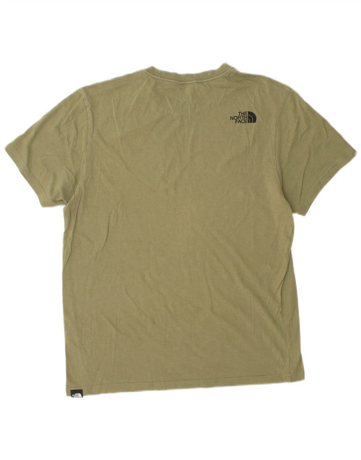 THE NORTH FACE Herren T-Shirt Top Medium Khaki Baumwolle