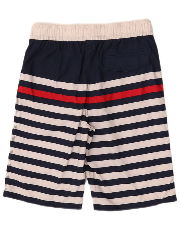 Tommy Hilfiger Badeshorts für Jungen, 15–16 Jahre, XL, Marineblau gestreift