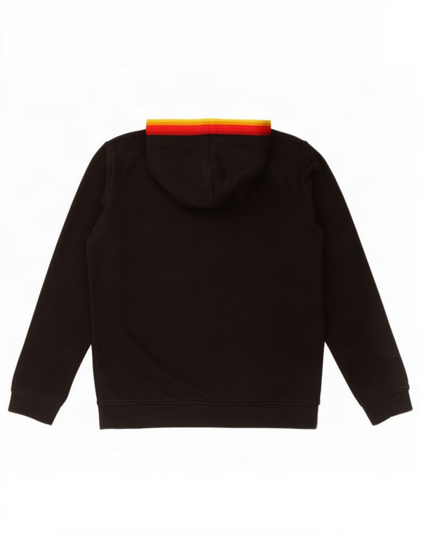 Ellesse Jungen-Pullover mit grafischem Kapuzenpullover, 13–14 Jahre, schwarzer Farbblock