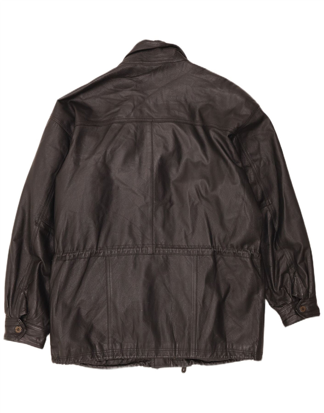 Vintage Herren Lederjacke UK 42 XL Schwarz