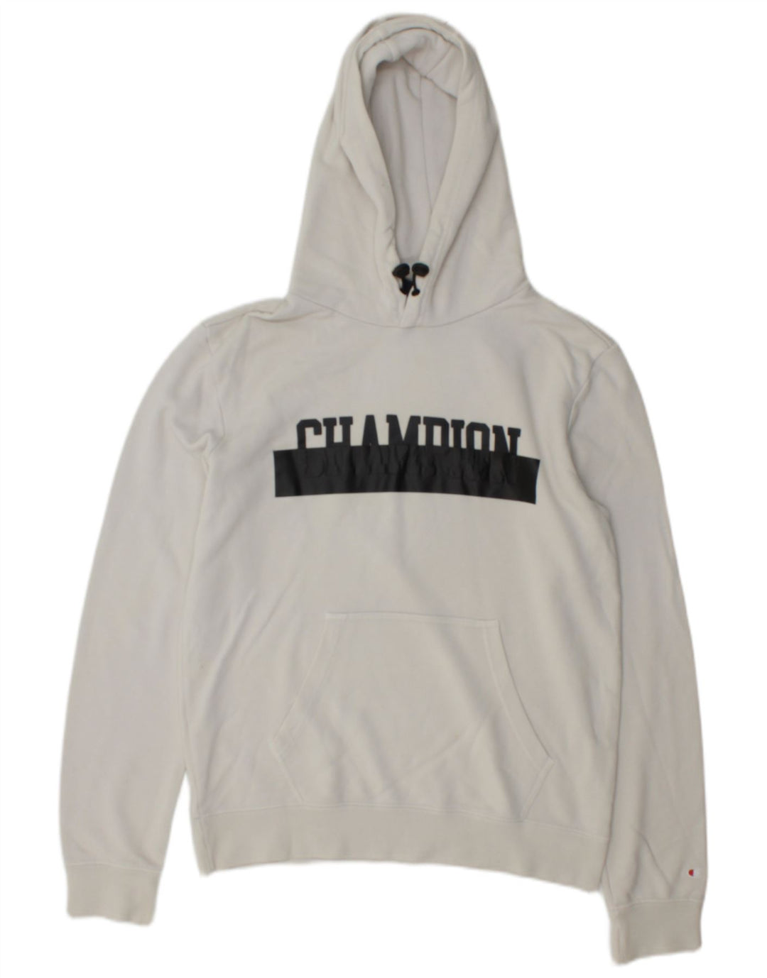 Champion Herren-Kapuzenpullover mit Grafik, mittelweiße Baumwolle