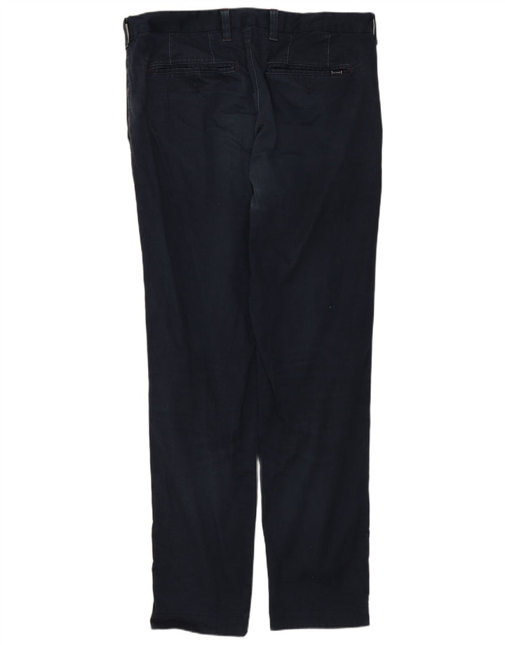 Ted Baker Slim-Anzughose für Herren, W30 L29, marineblaue Baumwolle