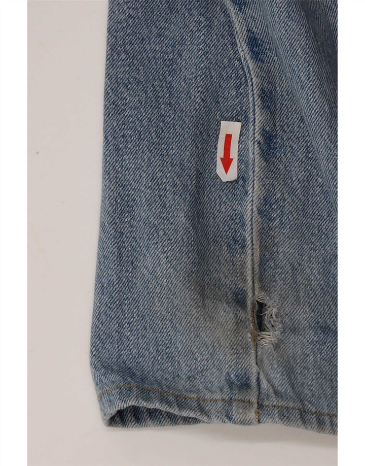 Levi's Herren Straight Jeans W30 L30 Blaue Baumwolle
