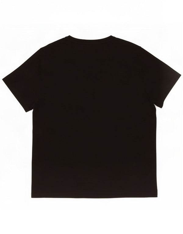 Puma Damen T-Shirt Top UK 20 2XL Schwarz Baumwolle