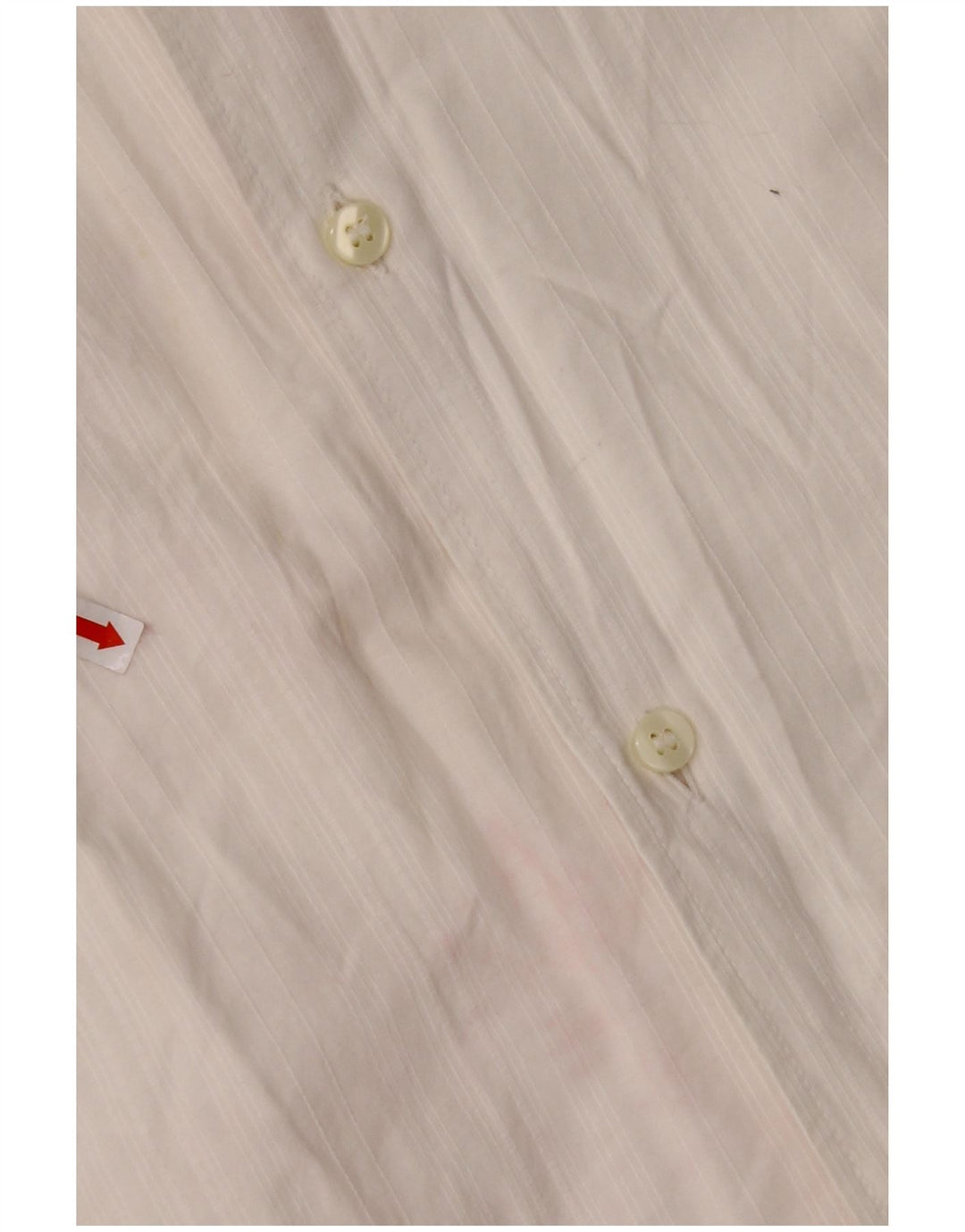 ARMANI JEANS Herrenhemd Medium Off White Baumwolle