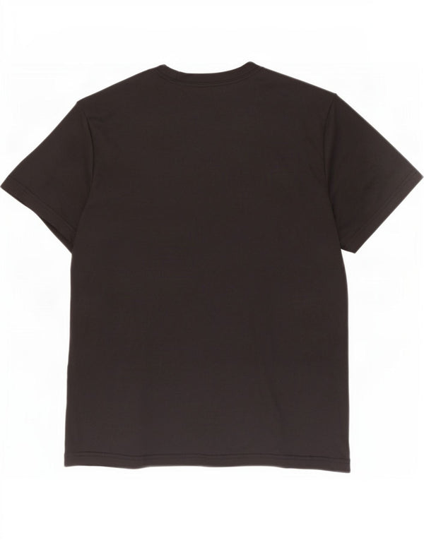 Adidas Damen Aeroready Graphic T-Shirt Top UK 12/14 Medium Schwarz