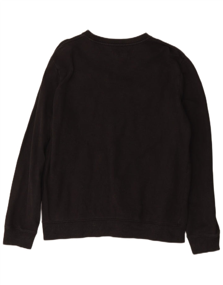 All Saints Herren Sweatshirt Pullover XL Schwarz Baumwolle