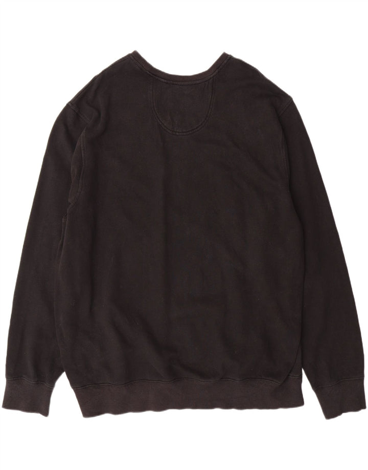 IZOD Mens Sweatshirt Jumper 2XL Black Cotton Vintage Izod and Second-Hand Izod from Messina Hembry 