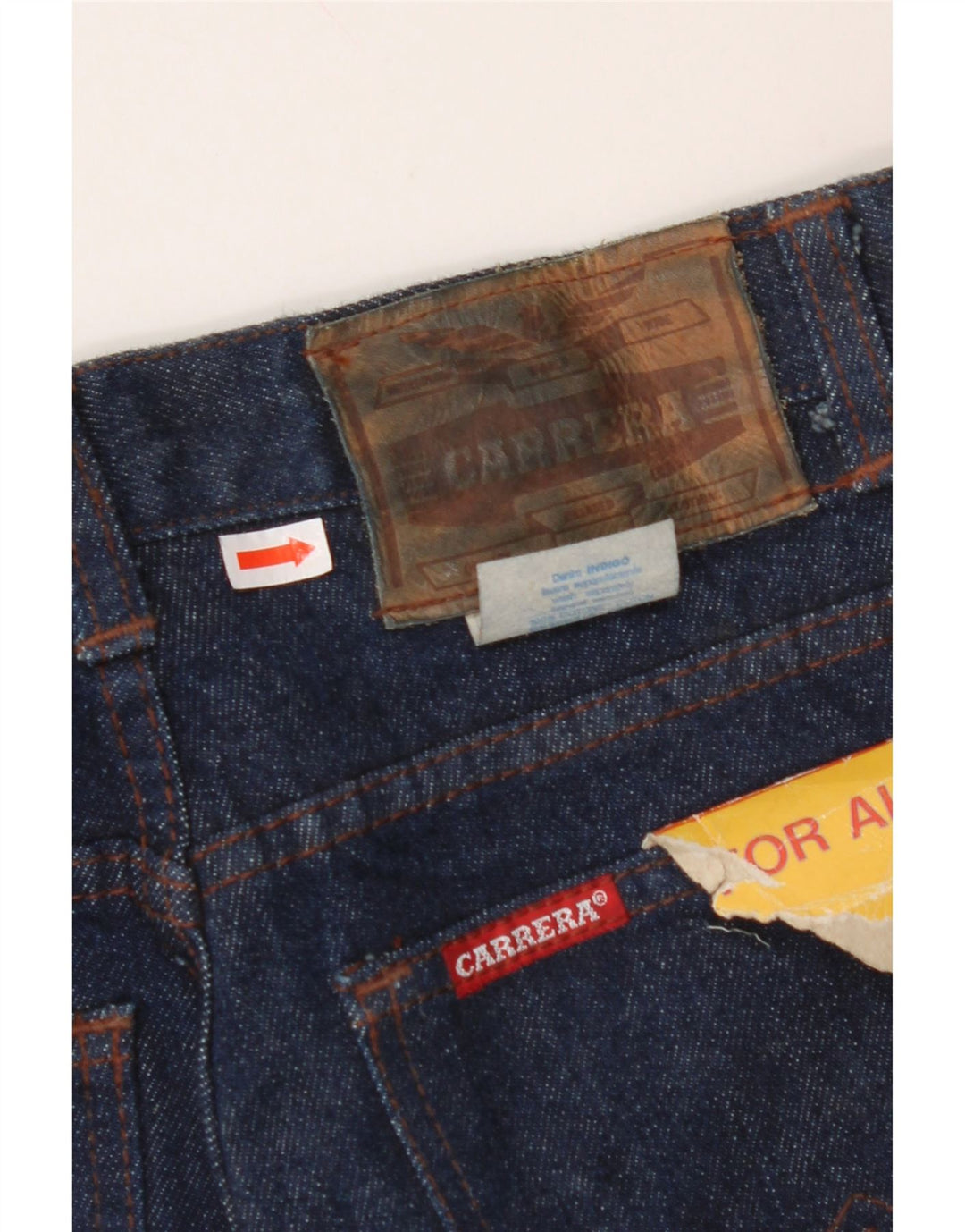 CARRERA Damen Straight Jeans W26 L35 Marineblaue Baumwolle