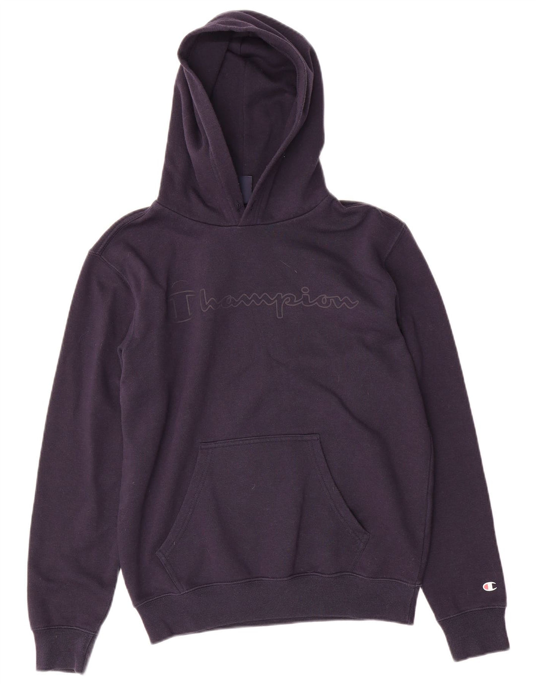 Champion Herren-Kapuzenpullover mit Grafik, Größe S, Marineblau