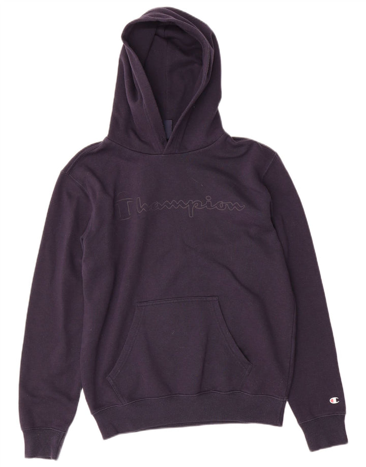 Champion Herren-Kapuzenpullover mit Grafik, Größe S, Marineblau