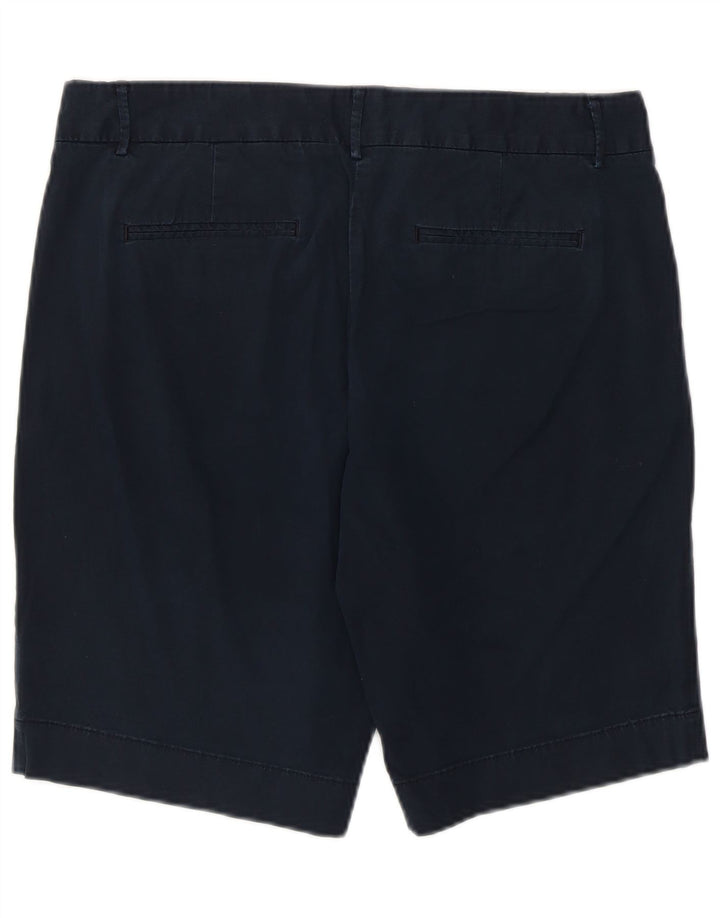 J. CREW Damen Chinoshorts US 6 Medium W32 Marineblaue Baumwolle