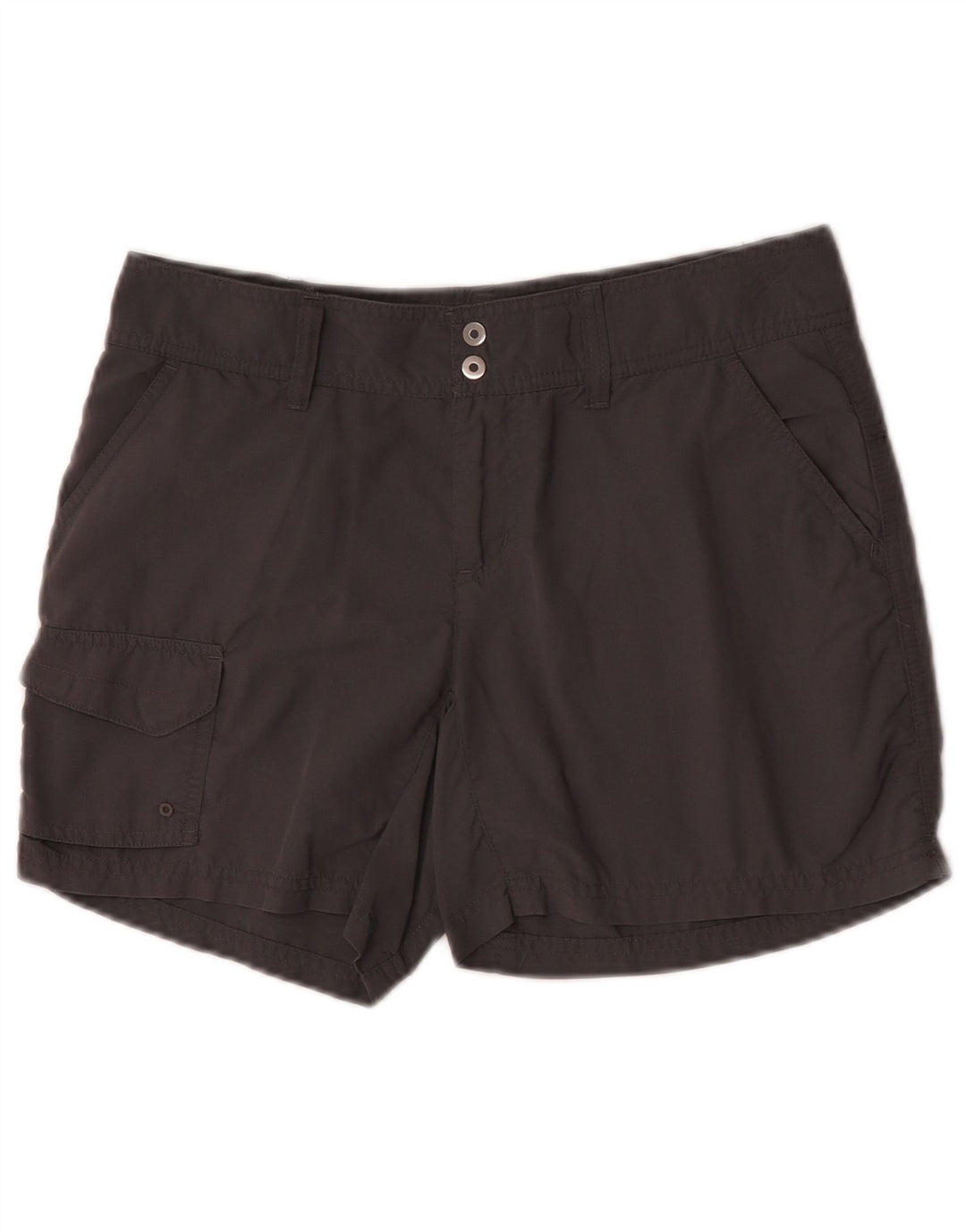 Columbia Damen Cargo-Shorts EU 36 Small W28 Graues Nylon