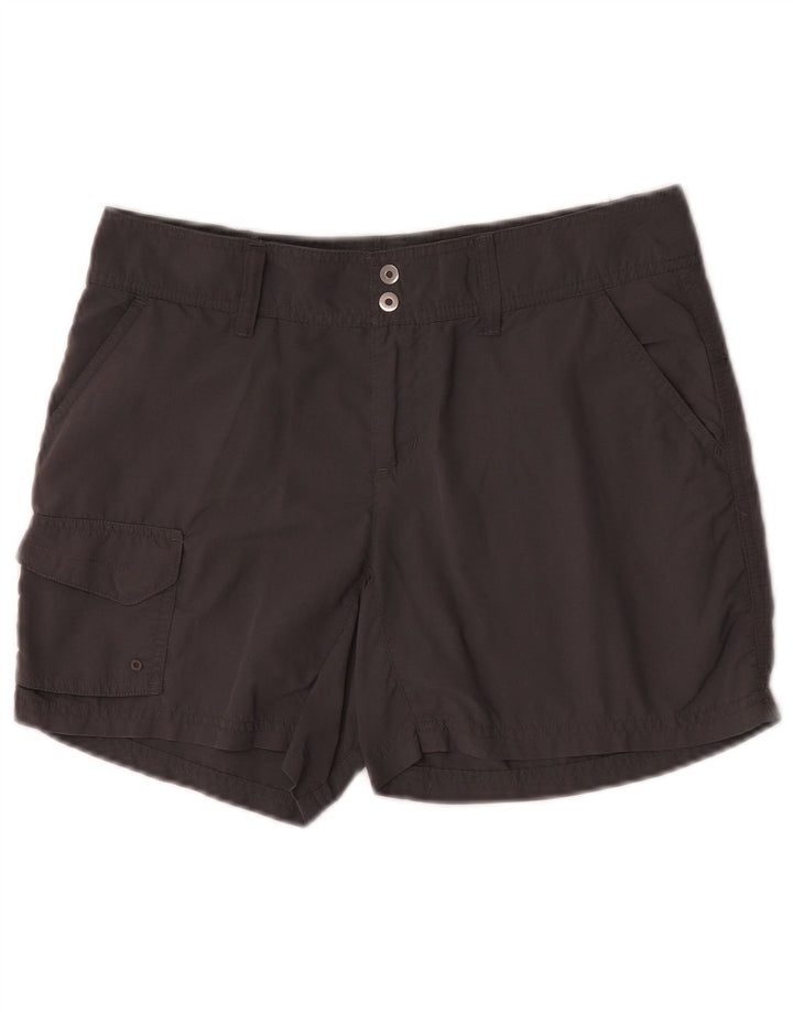 Columbia Damen Cargo-Shorts EU 36 Small W28 Graues Nylon