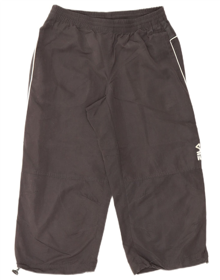 Fila Herren Graphic Capri-Trainingshose, Größe S, Grau, Polyester