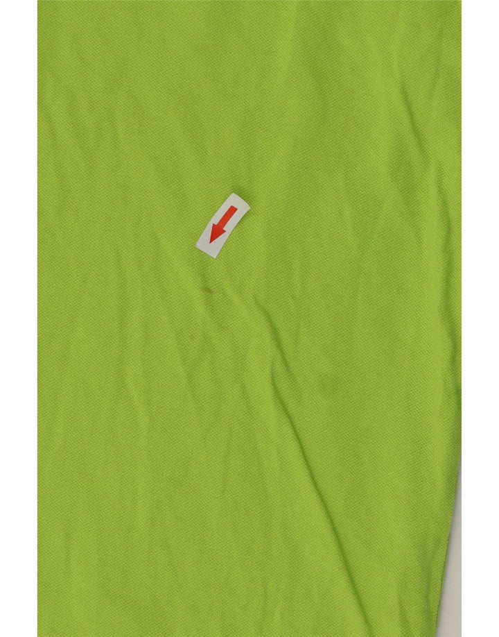 Diadora Herren-Poloshirt, große grüne Baumwolle