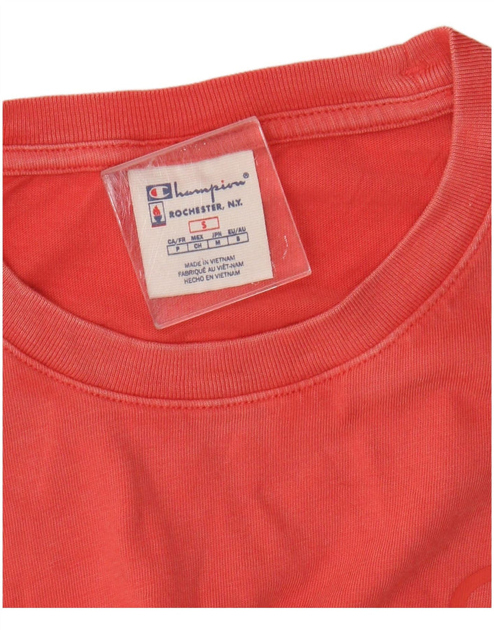 Champion Herren T-Shirt Top Small Orange