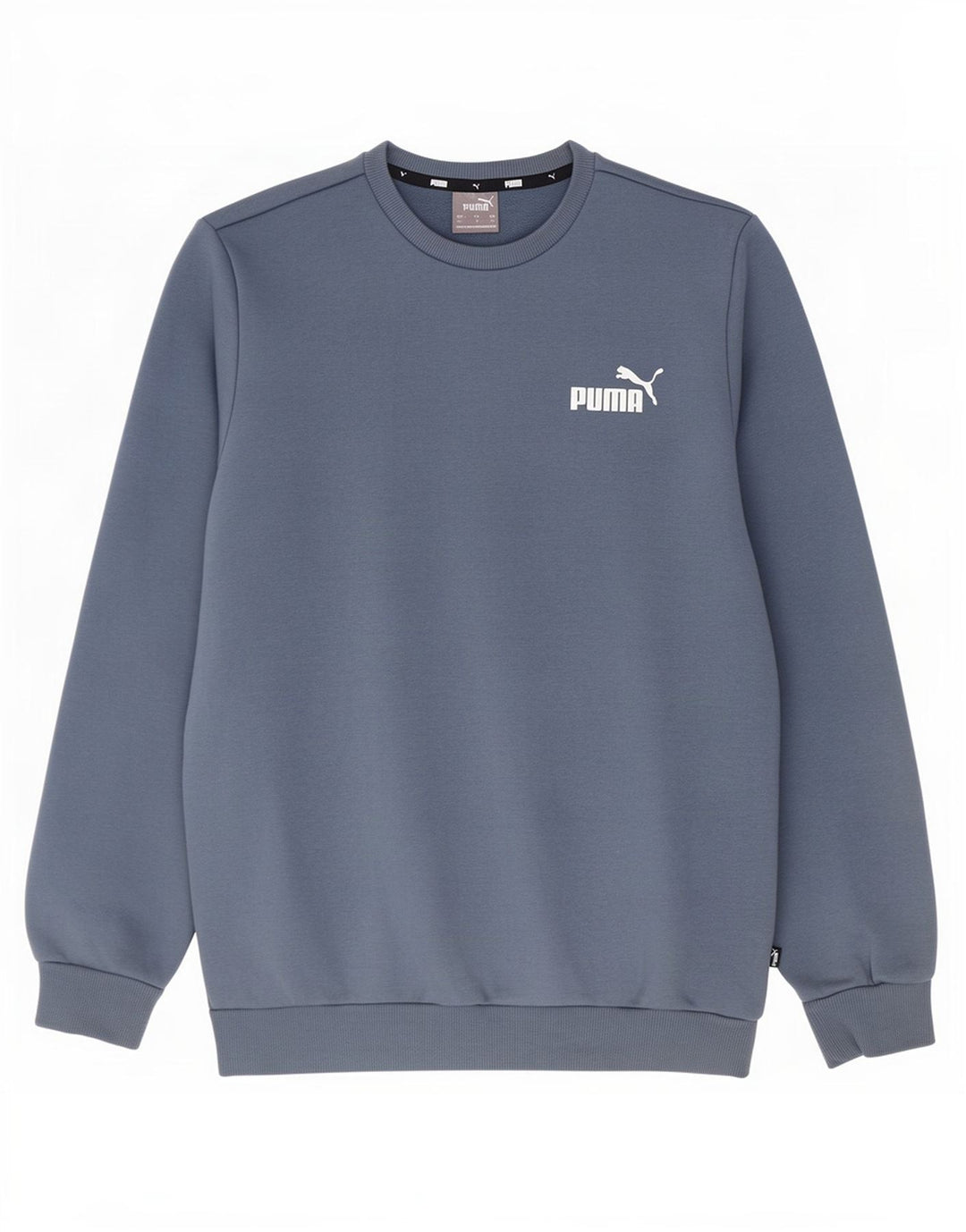 Puma Herren Sweatshirt Pullover Small Blau Baumwolle