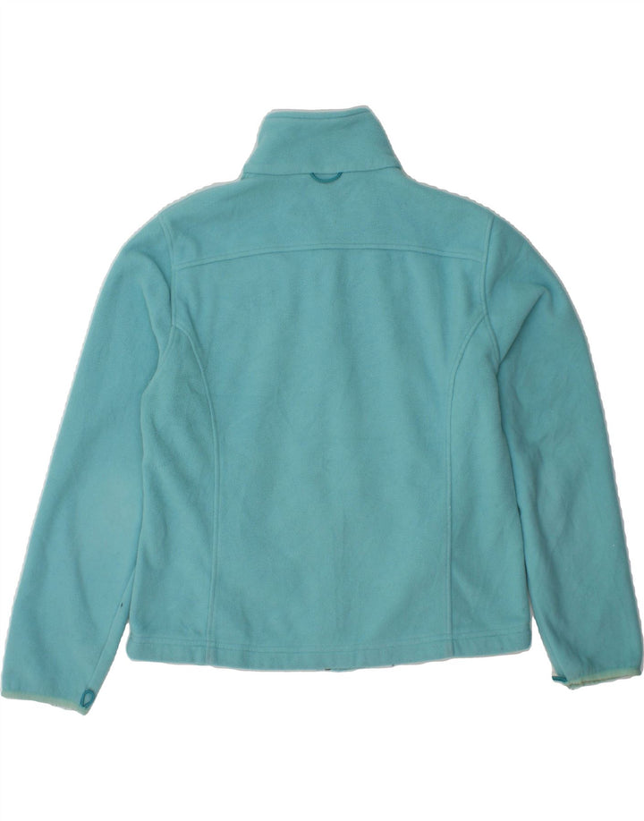 L.L.BEAN Womens Fleece Jacket UK 10 Small Blue Polyester Vintage L.L.Bean and Second-Hand L.L.Bean from Messina Hembry 