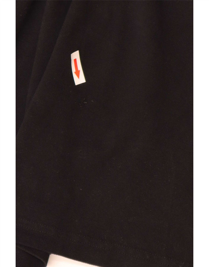 Kappa Herren Poloshirt 2XL Schwarz Baumwolle