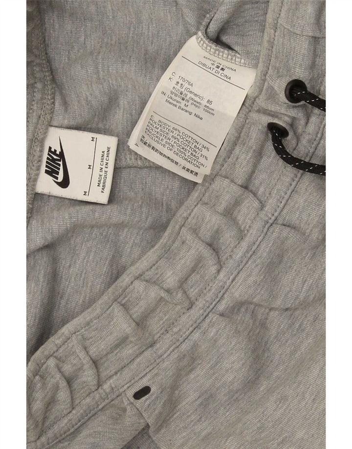 Nike Herren-Trainingshose, Jogginghose, mittelgraues Polyester