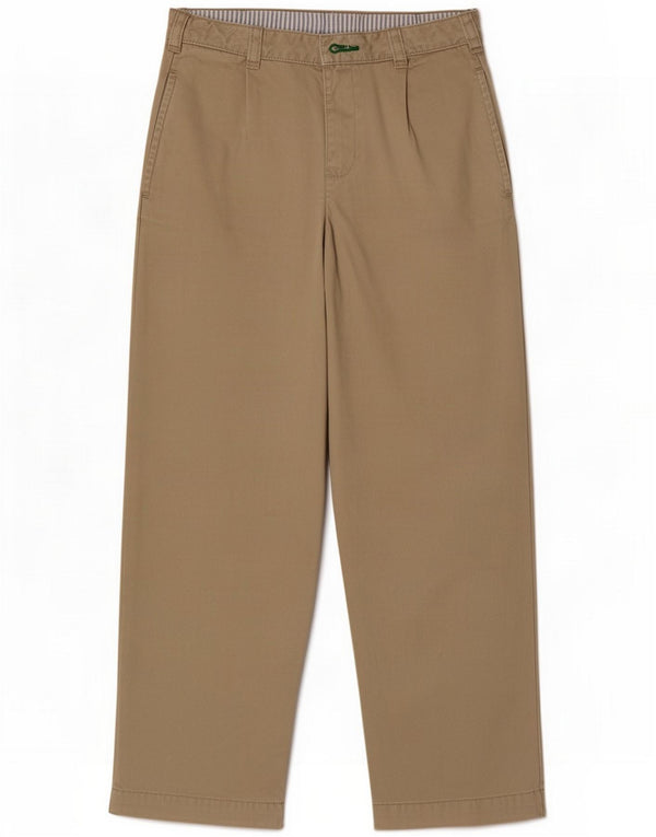 Tommy Hilfiger Jungen-Chinohose mit lockerer Passform, 6–7 Jahre, W22, L21, beige Baumwolle
