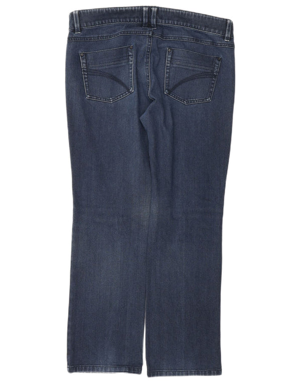 Marks & Spencer Damen Autograph Straight Jeans UK 14 Large W34 L28 Blau