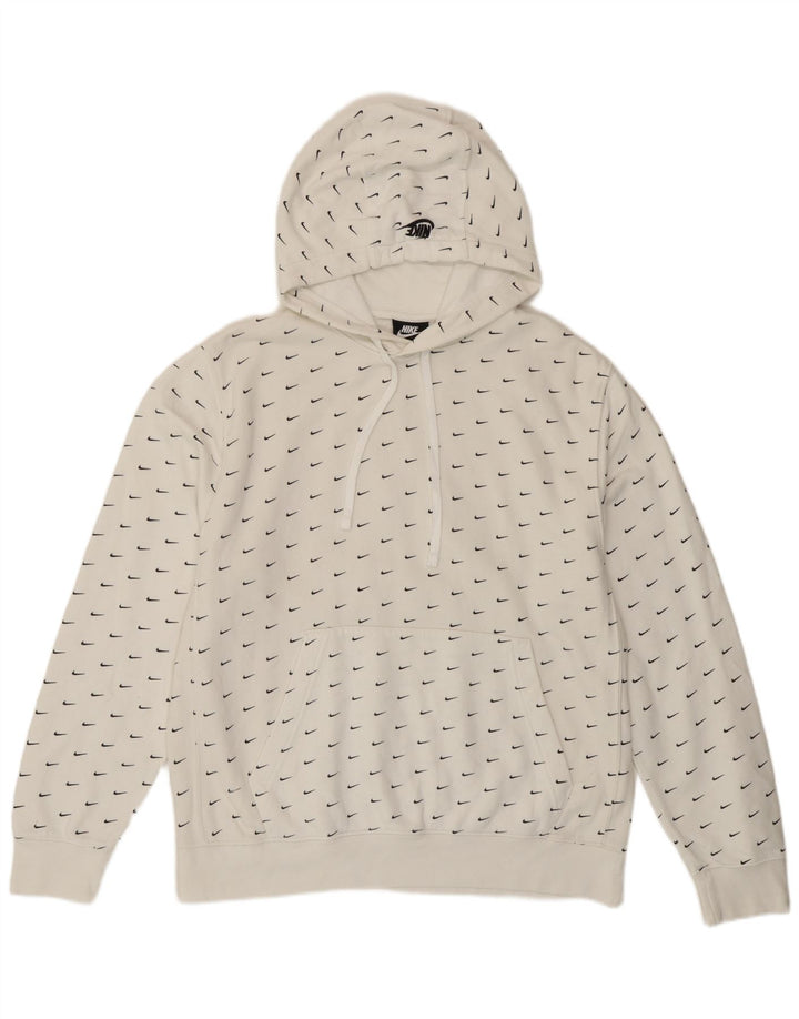 Nike Herren-Kapuzenpullover mit Grafik, mittelweiße Baumwolle