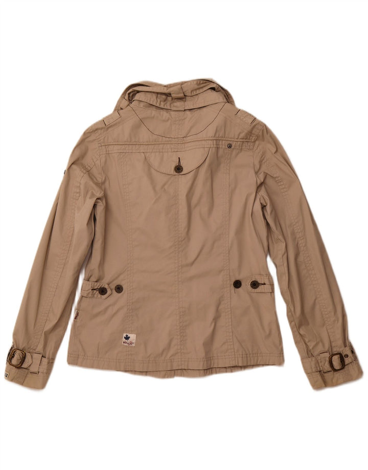KHUJO Damen Utility-Jacke UK 14 Mittelbeige Baumwolle