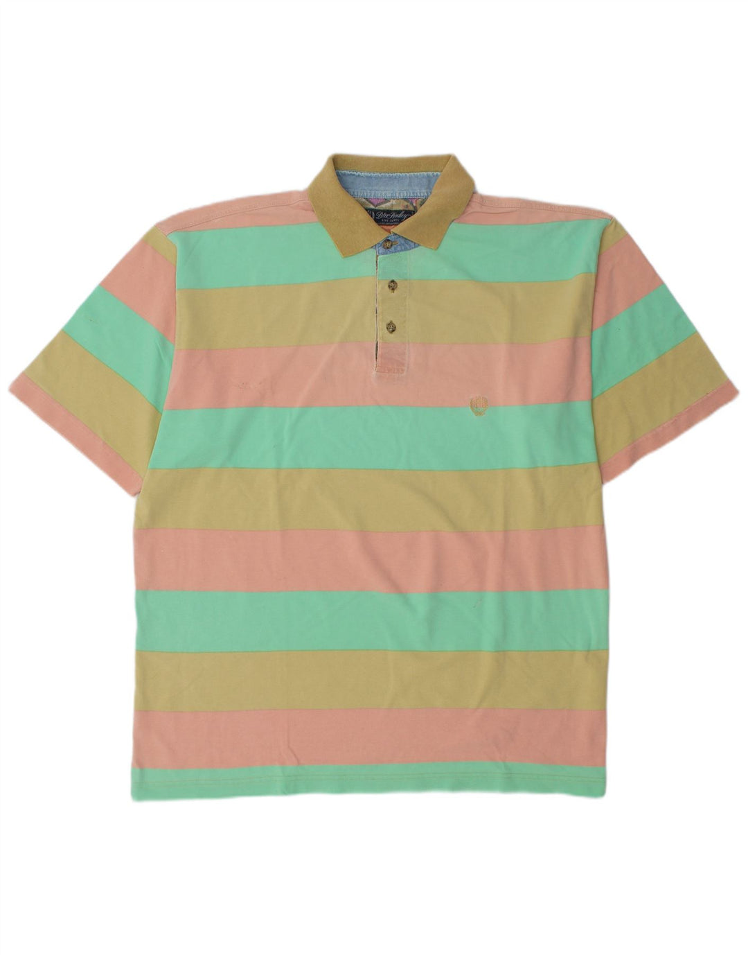 PETER HADLEY Herren-Poloshirt XL, mehrfarbig, gestreift, Baumwolle