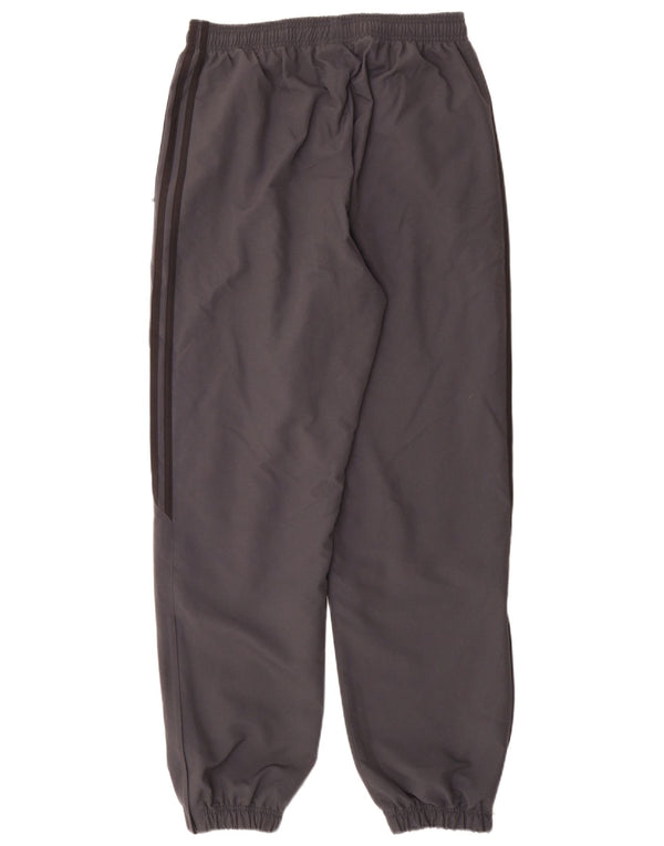 Adidas Herren-Trainingshose, Jogginghose, groß, grau, Polyester