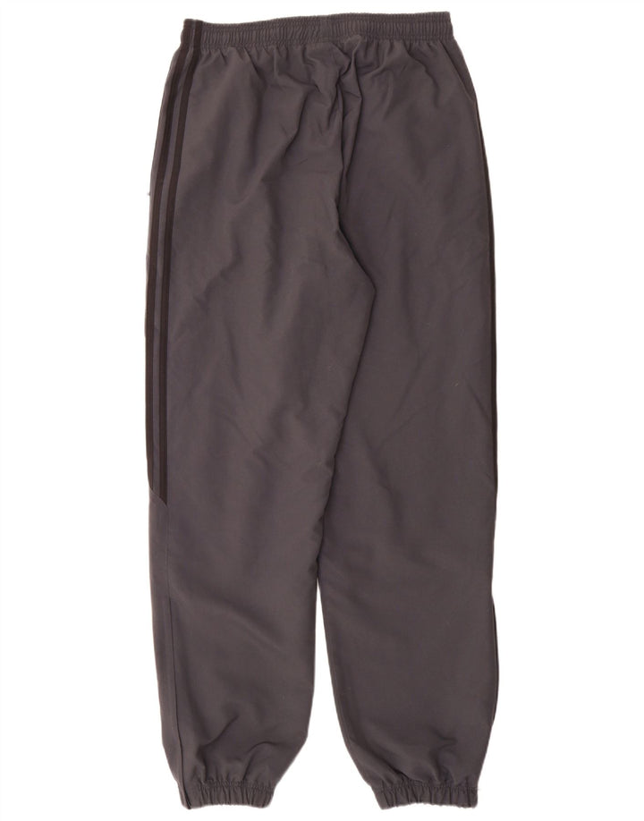 Adidas Herren-Trainingshose, Jogginghose, groß, grau, Polyester
