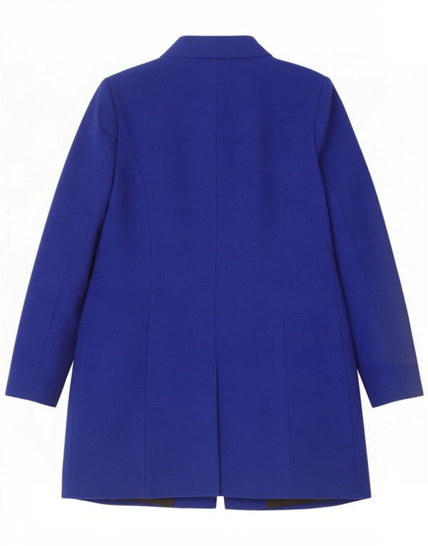 Marks & Spencer Damenmantel UK 16 Large Blau Polyester