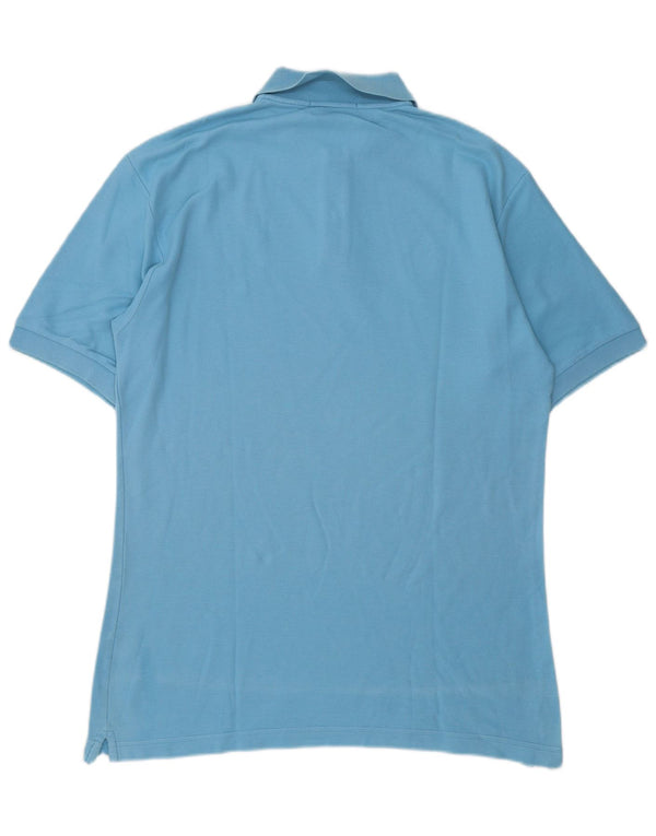 Fila Herren-Poloshirt, große blaue Baumwolle