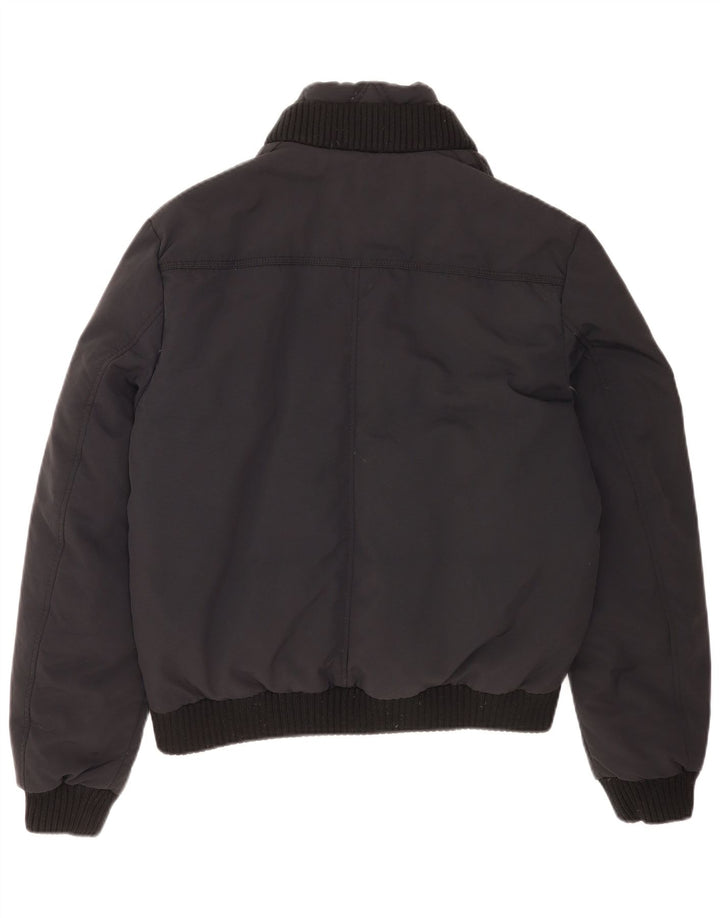 Iceberg Damen Wattierte Jacke IT 52 2XL Schwarz