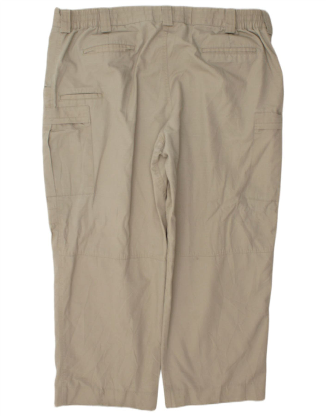 Blauer Herren Straight Cargo Hose W44 L28 Grün Polyester