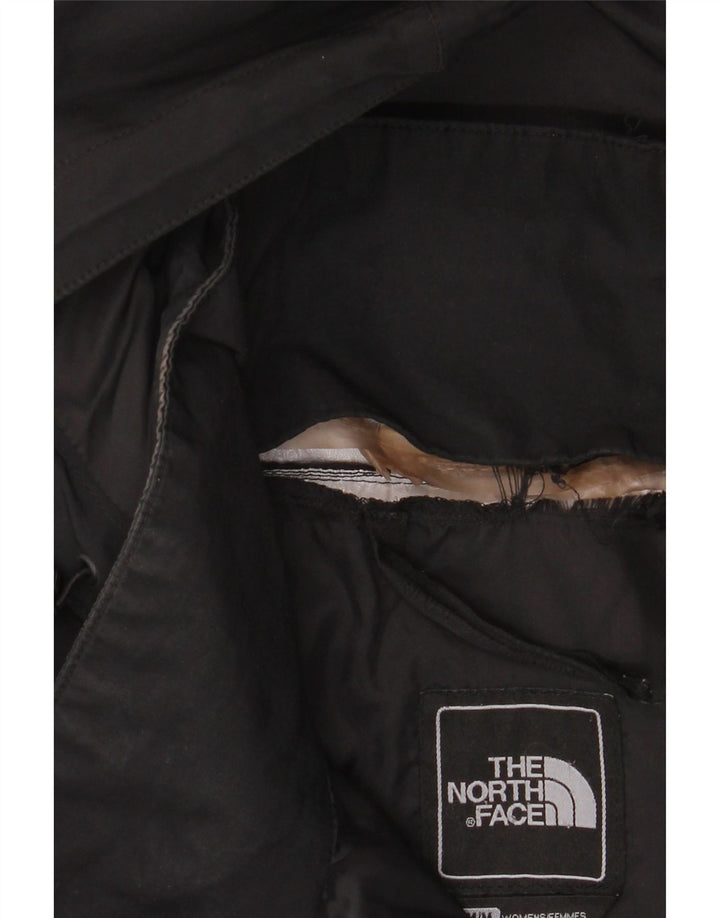The North Face Damen-Trenchcoat mit Kapuze, UK 14, Mittelschwarz, Polyester