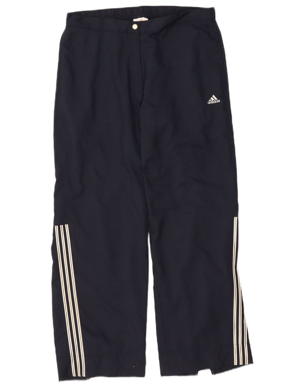 ADIDAS Damen-Trainingshose, UK 16, Größe L, Marineblau, Polyester
