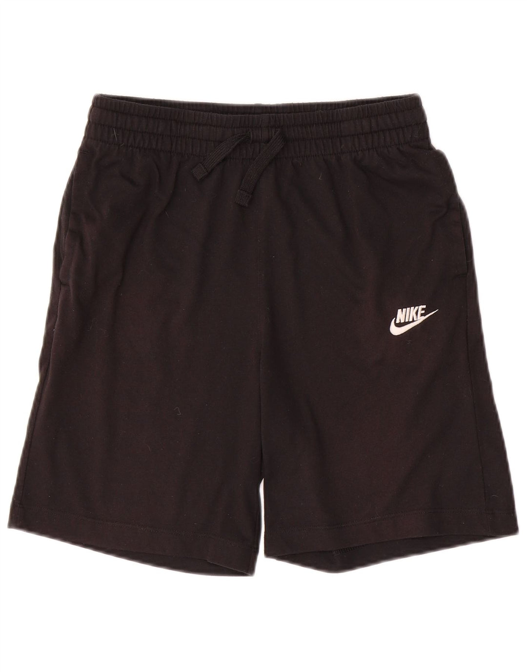 NIKE Jungen-Sportshorts mit Standard-Passform, 13–14 Jahre, XL, schwarzes Polyester