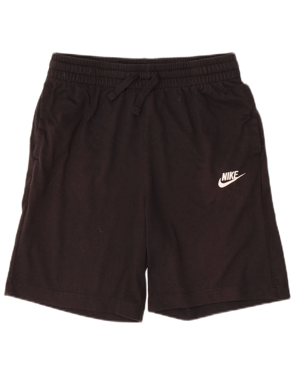 NIKE Jungen-Sportshorts mit Standard-Passform, 13–14 Jahre, XL, schwarzes Polyester